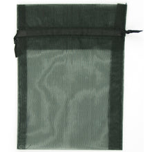 Load image into Gallery viewer, ORGANZA SMALL 17CM X 12.5CM BLACK 3PCS
