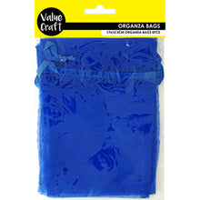 Load image into Gallery viewer, ORGANZA SMALL 17CM X 12.5CM ROYAL 5PCS