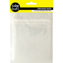 Load image into Gallery viewer, ORGANZA SMALL 17CM X 12.5CM WHITE 3PCS