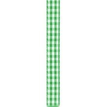 Load image into Gallery viewer, RIB 10MM GINGHAM GREEN 3M