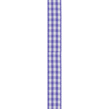 Load image into Gallery viewer, RIB 10MM GINGHAM LAV 3M