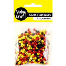 Load image into Gallery viewer, BEAD GLASS SEED 3.6MM 60G (Various Colours) - Hot Dollar Newtown