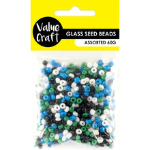 Load image into Gallery viewer, BEAD GLASS SEED 3.6MM 60G (Various Colours) - Hot Dollar Newtown