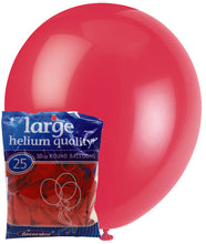Load image into Gallery viewer, Balloons 25 x 30cm Assorted Colours