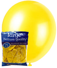 Load image into Gallery viewer, Balloons 25 x 30cm Assorted Colours