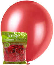 Load image into Gallery viewer, Balloons 25 x 30cm METALLIC COLOURS - Assorted