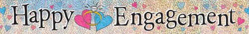 ENGAGEMENT PRISM BANNER 12ft Supplier: Meteor Party