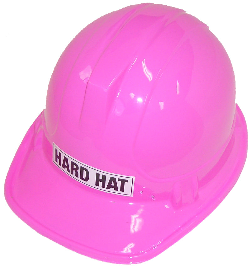CONSTRUCTION HARD HAT - PINK Supplier: Meteor Party