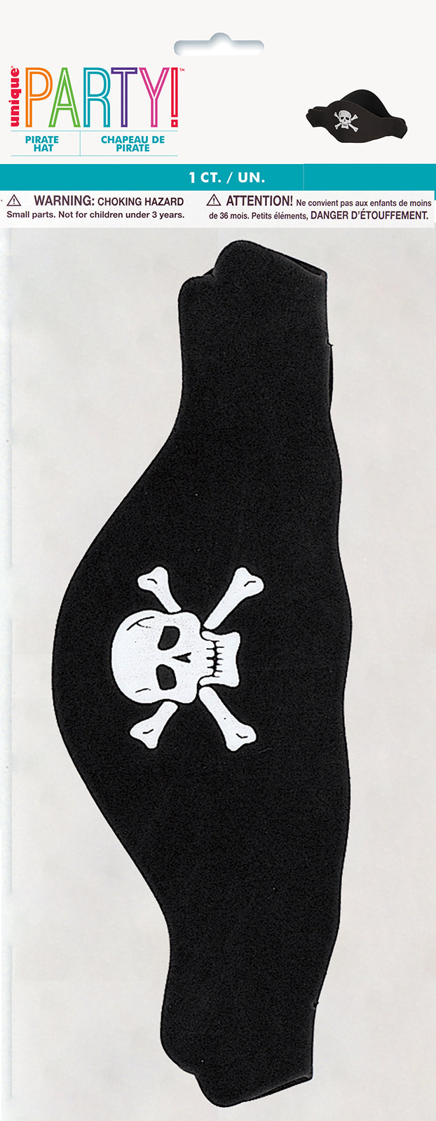 PIRATE HAT - FLAT FOAM Supplier: Meteor Party