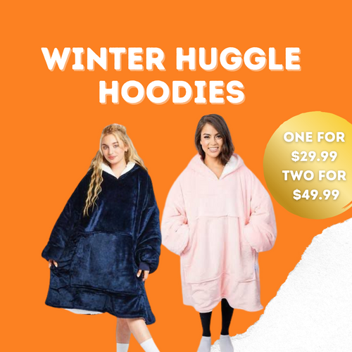Winter Huggle Hoodies Care Pack - Hot Dollar Newtown