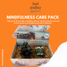 Load image into Gallery viewer, Mindfulness Care Pack Hot Dollar Newtown Jasmine incense cone burner puzzle
