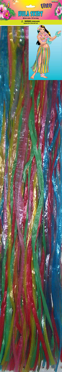 LUAU HULA SKIRT - ASSORTED COLOURS
