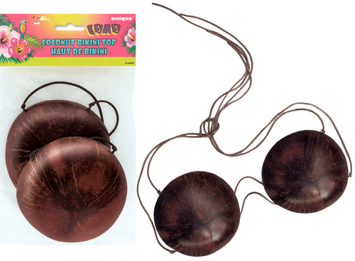 LUAU COCONUT BIKINI TOP Supplier: Meteor Party