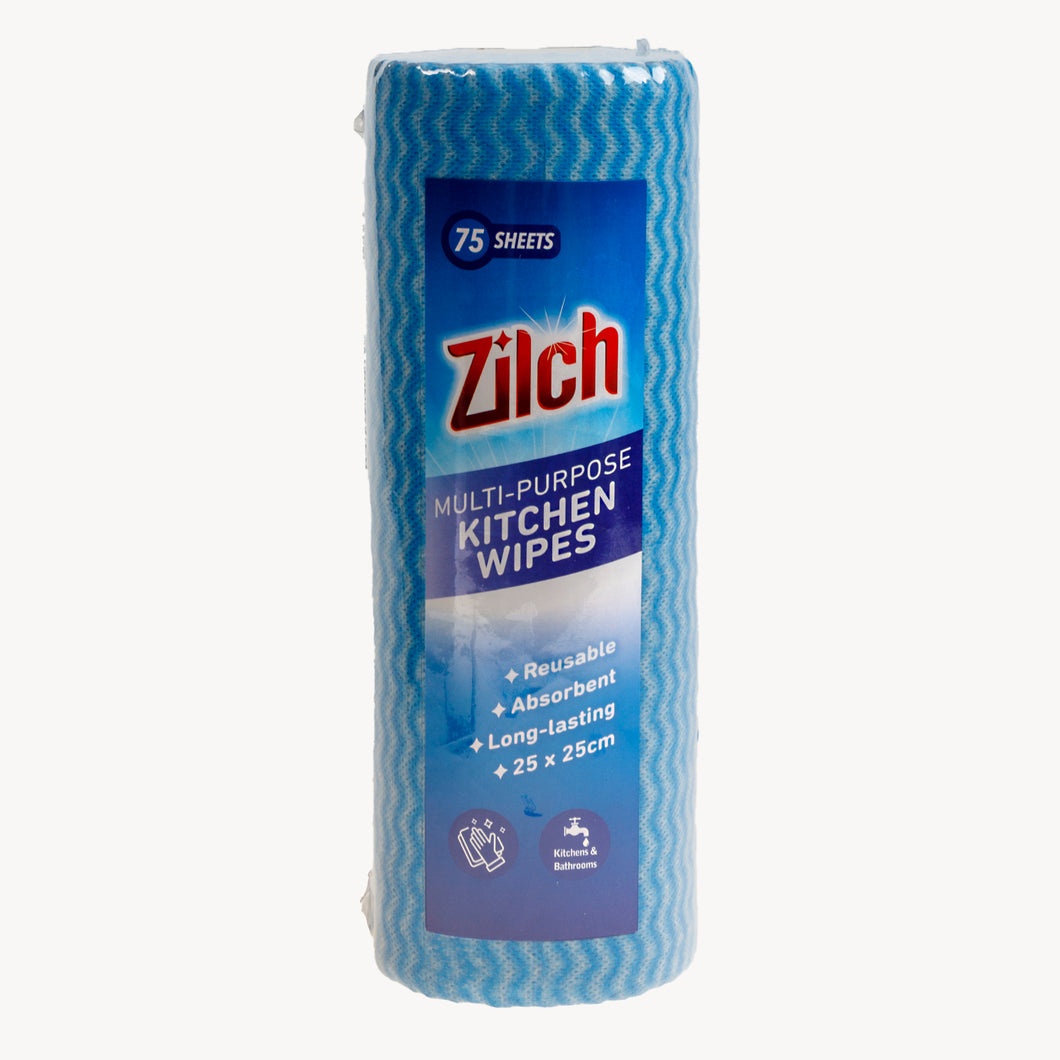 Wipes Kitchen Tear Off Pk 75 25x25cm
