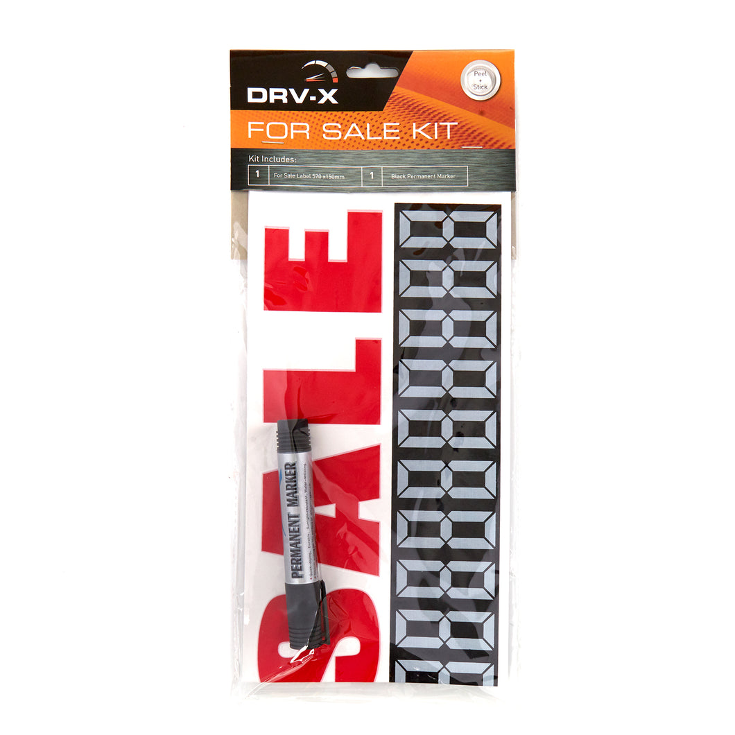 Car For Sale Marker Kit