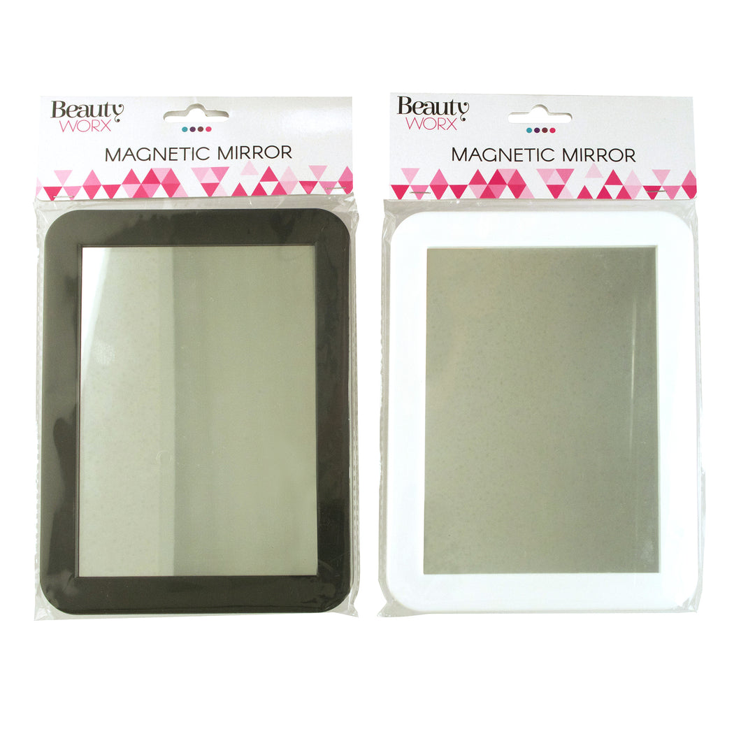 Mirror with Magnet 2 Assorted Colour Frames 130x170 mm