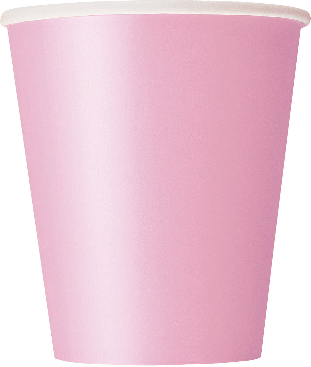 LOVELY PINK 8 x 9oz PAPER CUPS