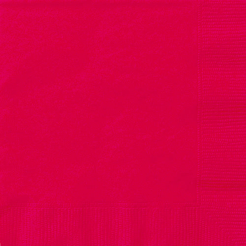 RUBY RED 20 LUNCH NAPKINS