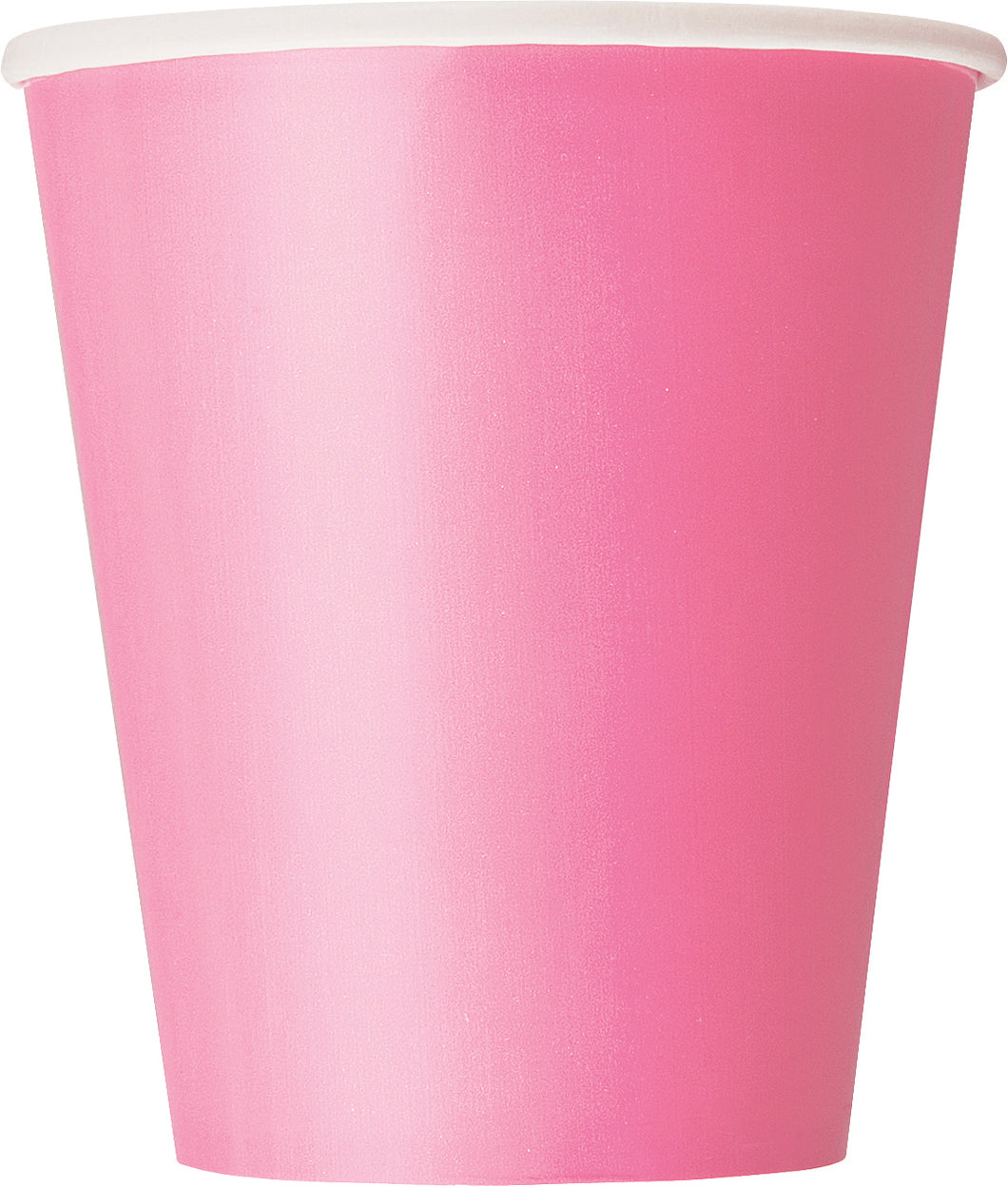 HOT PINK 8 x 9oz PAPER CUPS
