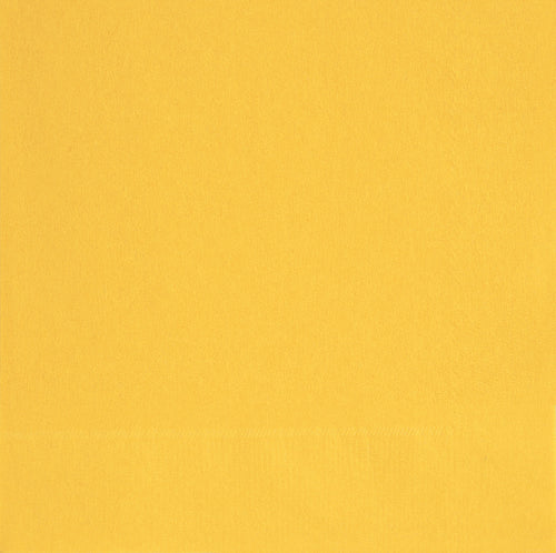SUN YELLOW 20 BEVERAGE NAPKINS