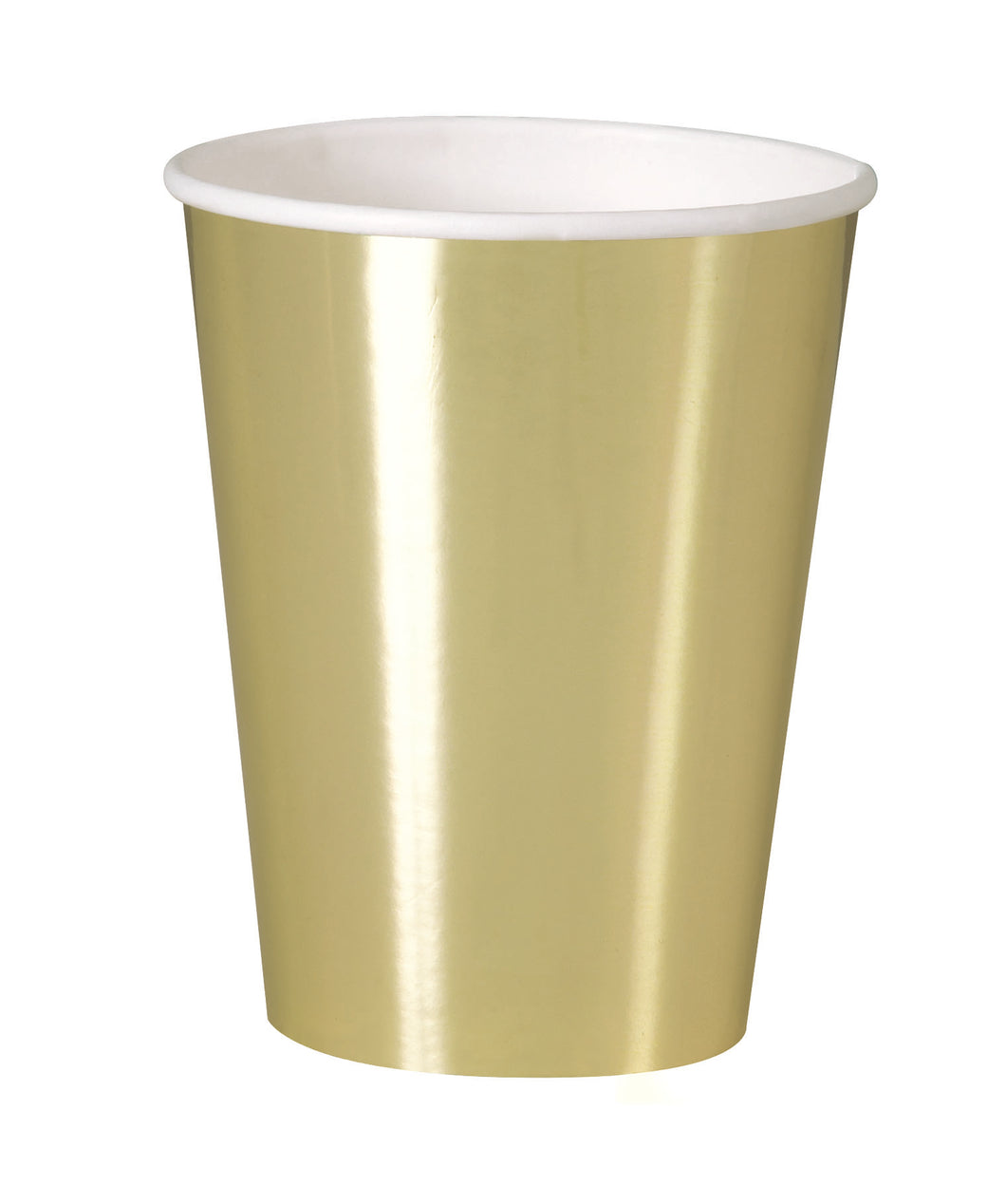 GOLD FOIL 8 x 9oz CUPS