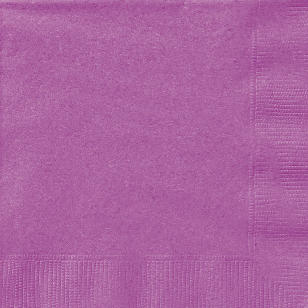 P/PURPLE 20 LUNCH NAPKINS
