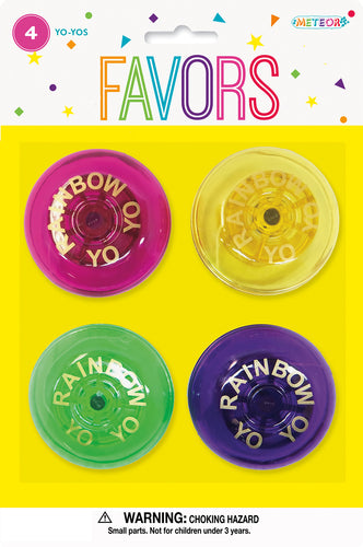 4 YO-YO'S Supplier: Meteor Party