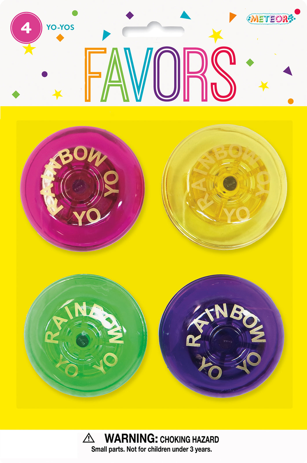 4 YO-YO'S Supplier: Meteor Party