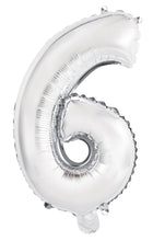 Load image into Gallery viewer, Numeral Foil 14&quot; Package SILVER Numbers
