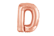 Load image into Gallery viewer, Alphabet Foil (A-Z) 34&quot; inch Package Rose Gold   Alphabet A-Z
