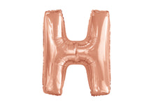 Load image into Gallery viewer, Alphabet Foil (A-Z) 34&quot; inch Package Rose Gold   Alphabet A-Z
