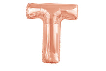 Load image into Gallery viewer, Alphabet Foil (A-Z) 34&quot; inch Package Rose Gold   Alphabet A-Z
