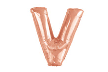 Load image into Gallery viewer, Alphabet Foil (A-Z) 34&quot; inch Package Rose Gold   Alphabet A-Z
