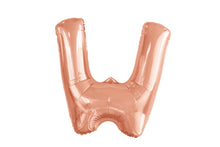 Load image into Gallery viewer, Alphabet Foil (A-Z) 34&quot; inch Package Rose Gold   Alphabet A-Z
