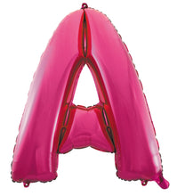 Load image into Gallery viewer, Alphabet Foil (A-Z) 34&quot; inch Package Hot Pink  Letters: A-Z
