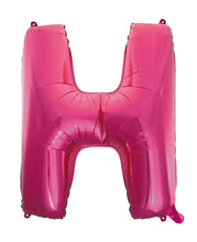 Load image into Gallery viewer, Alphabet Foil (A-Z) 34&quot; inch Package Hot Pink  Letters: A-Z
