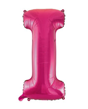 Load image into Gallery viewer, Alphabet Foil (A-Z) 34&quot; inch Package Hot Pink  Letters: A-Z
