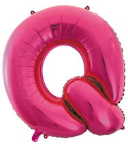 Load image into Gallery viewer, Alphabet Foil (A-Z) 34&quot; inch Package Hot Pink  Letters: A-Z

