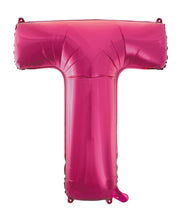 Load image into Gallery viewer, Alphabet Foil (A-Z) 34&quot; inch Package Hot Pink  Letters: A-ZAlphabet Foil (A-Z) 34&quot; inch Package Hot Pink  Letters: A-Z
