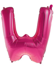 Load image into Gallery viewer, Alphabet Foil (A-Z) 34&quot; inch Package Hot Pink  Letters: A-Z
