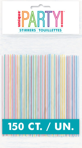 150 STRAW STIRRERS Supplier: Meteor Party