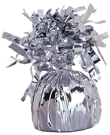 FOIL BALLOON WEIGHTS - SILVER - SILVER Supplier: Meteor Party