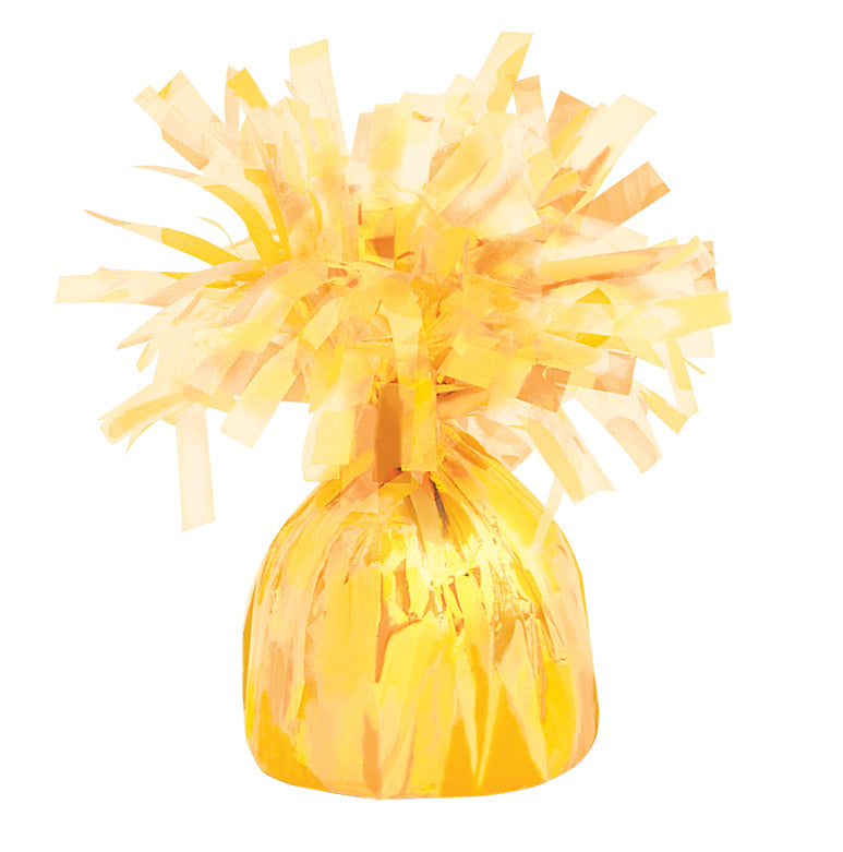 FOIL BALLOON WEIGHT - YELLOW