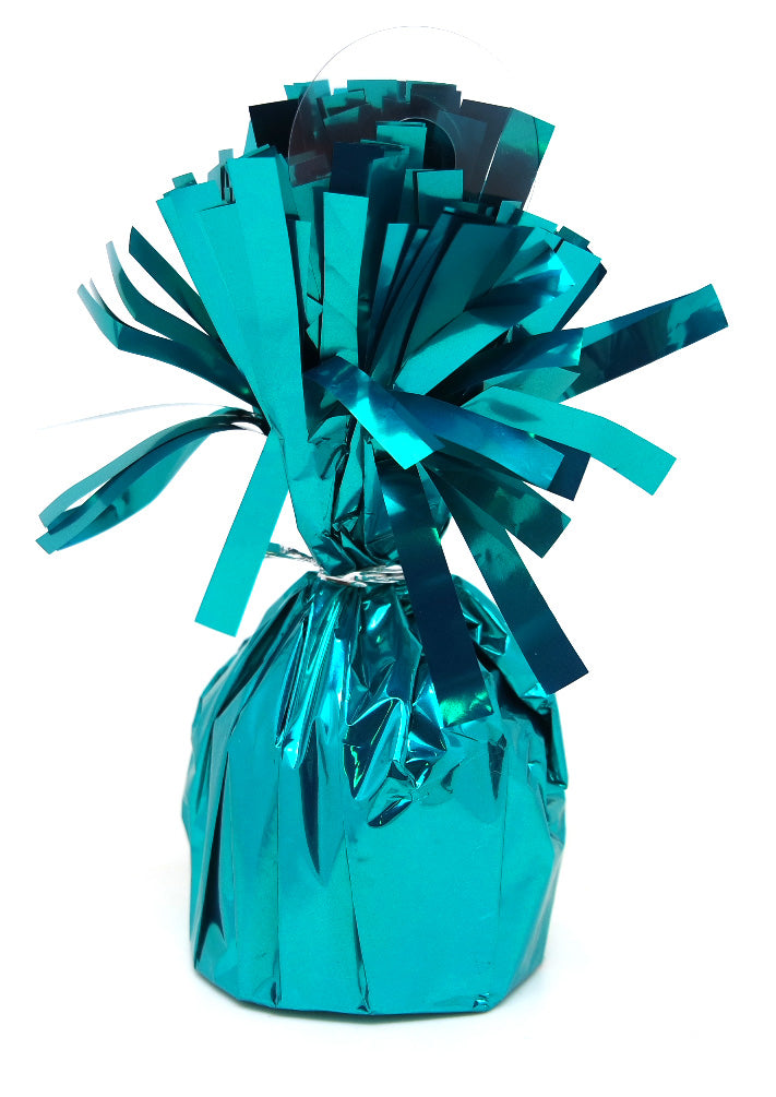 FOIL BALLOON WEIGHT - CARIB TEAL