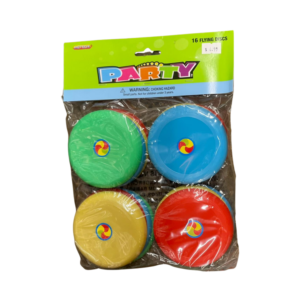 16 FLYING DISCS