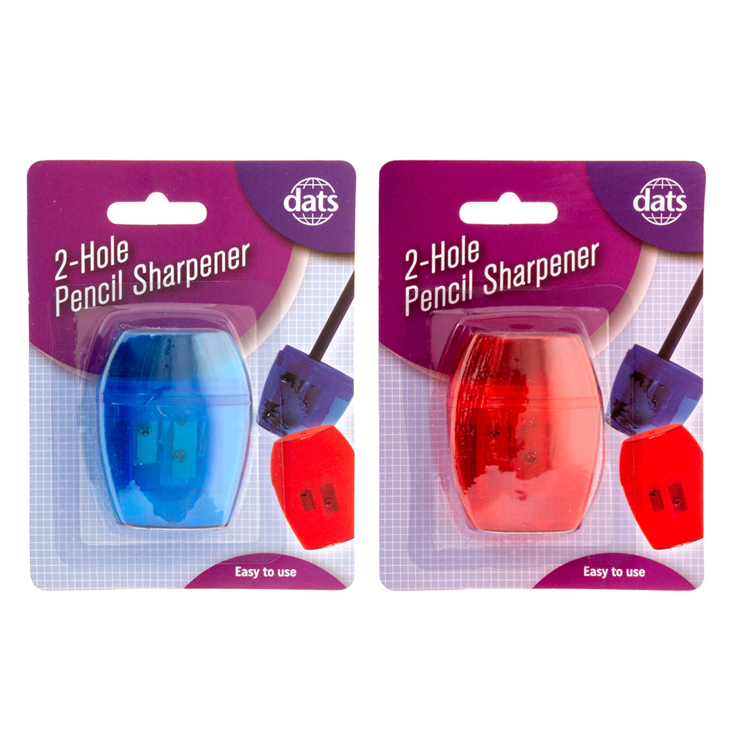 Sharpener Pencil Cylinder 2 Hole