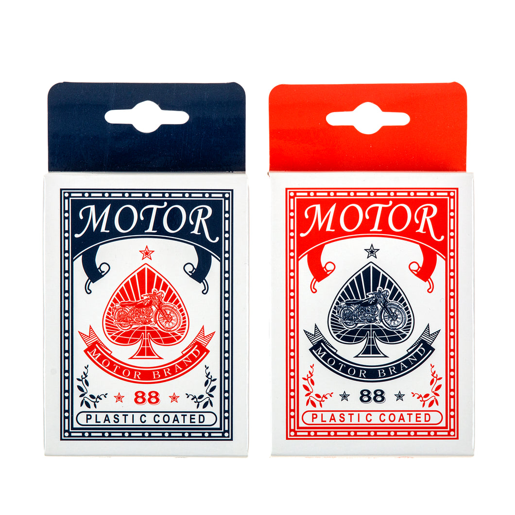 Cards Playing Asstorted Red Blue