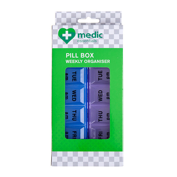 Pill Box Weekly Organiser