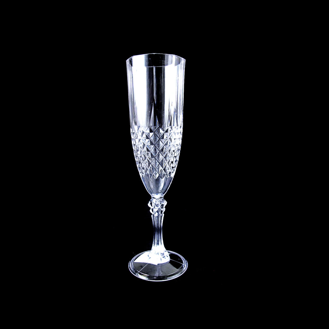 Faux Crystal Champagne Glass 210mL