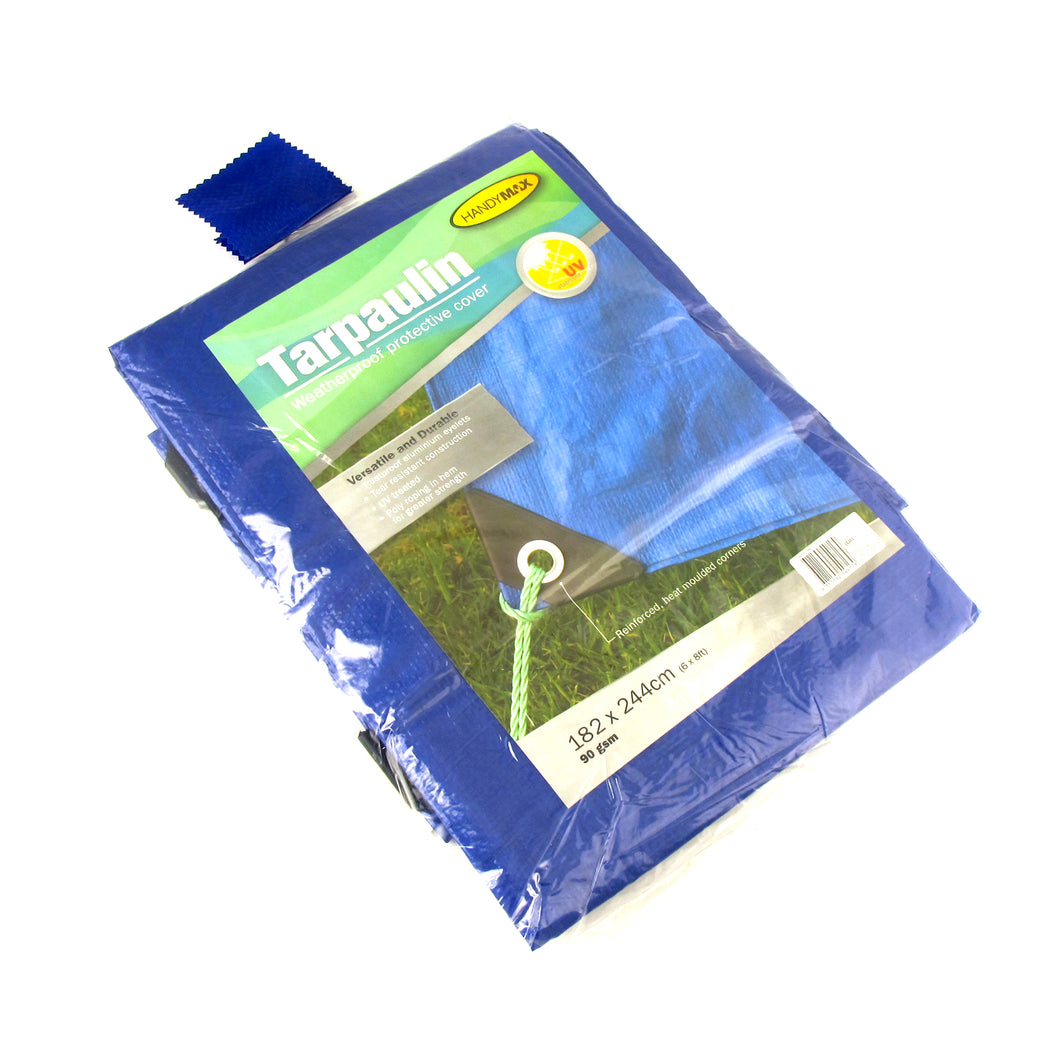 Tarpaulin Blue 183x244cm 6x8ft